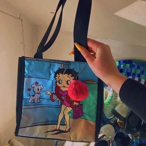 SOLD ON DEPOP Betty Boop tote